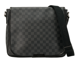 Daniel Messenger MM, Canvas, Damier Graphite, SP4019, 2*